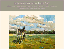 Tablet Screenshot of heatherarenas.com